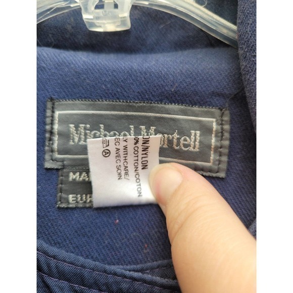 Vintage Michael Mortell Asymmetrical Lined Breakfast Club Irish Rain Trench Coat - Picture 8 of 9